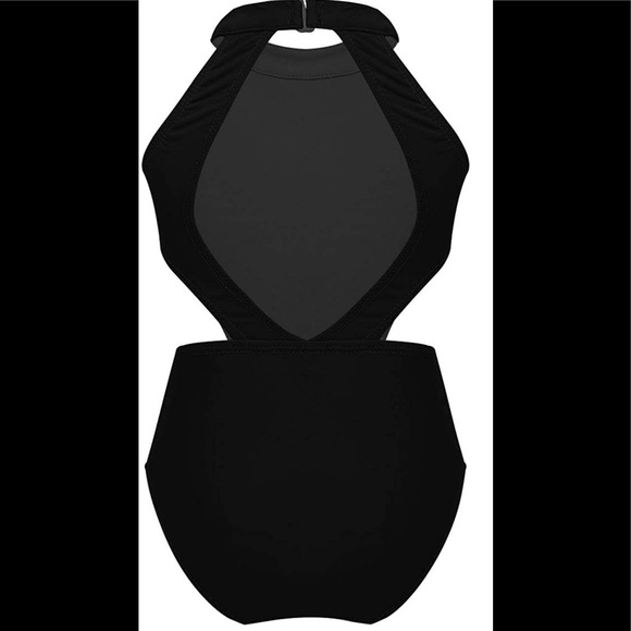 Girls' Basic Leotard w/Cutouts on Waist (COPY) - Picture 2 of 4